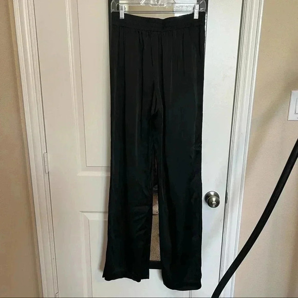 Jonathan simkhai black pants with slits - Picture 3 of 6